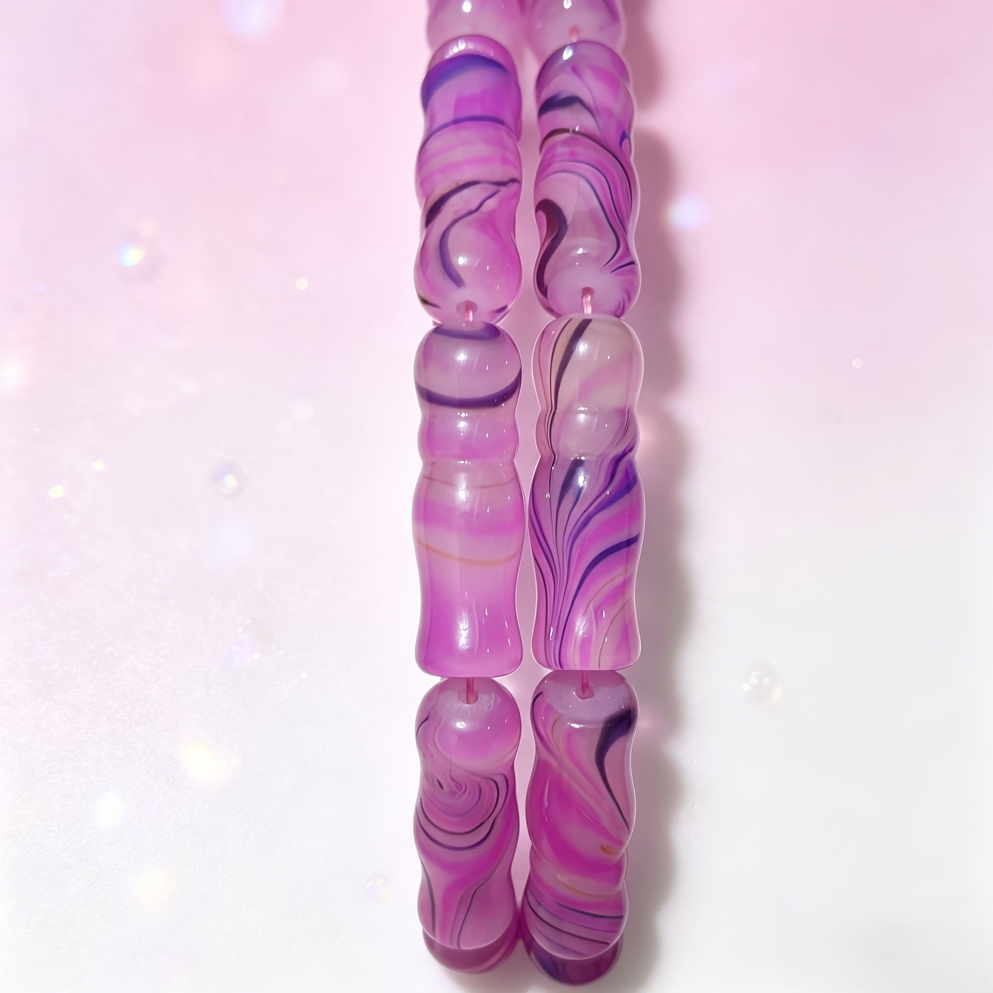 13pcs Gourd Lapis Lazuli Loose Beads for Crafting
